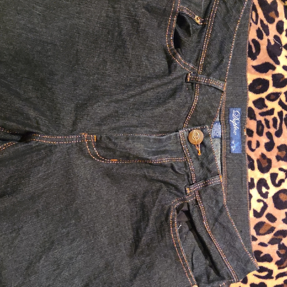 Dark Wash Denim Jeans by [Brand]